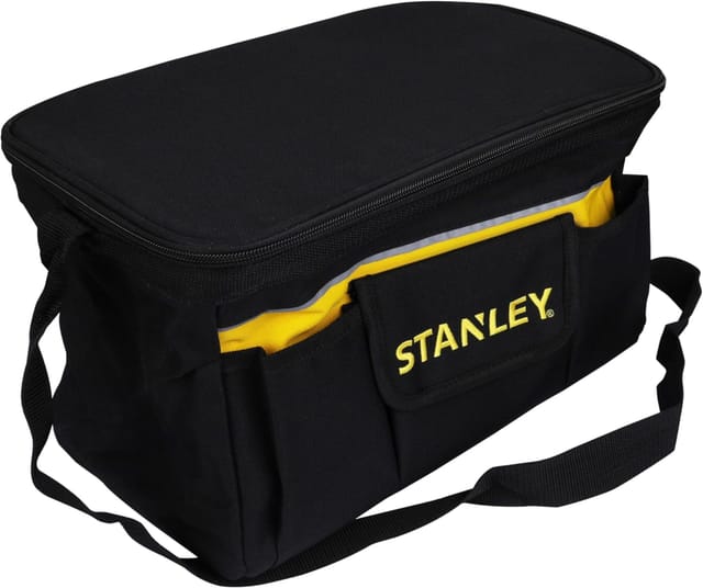 Stanley - Stst1-73615 Kleines Stück Und Kasten De Werkzeuge Polyester Schwarz, Gelb