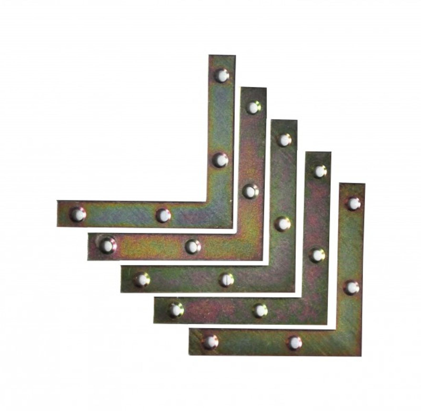 Einlaßecken 50 Stück 75x75 Mm
