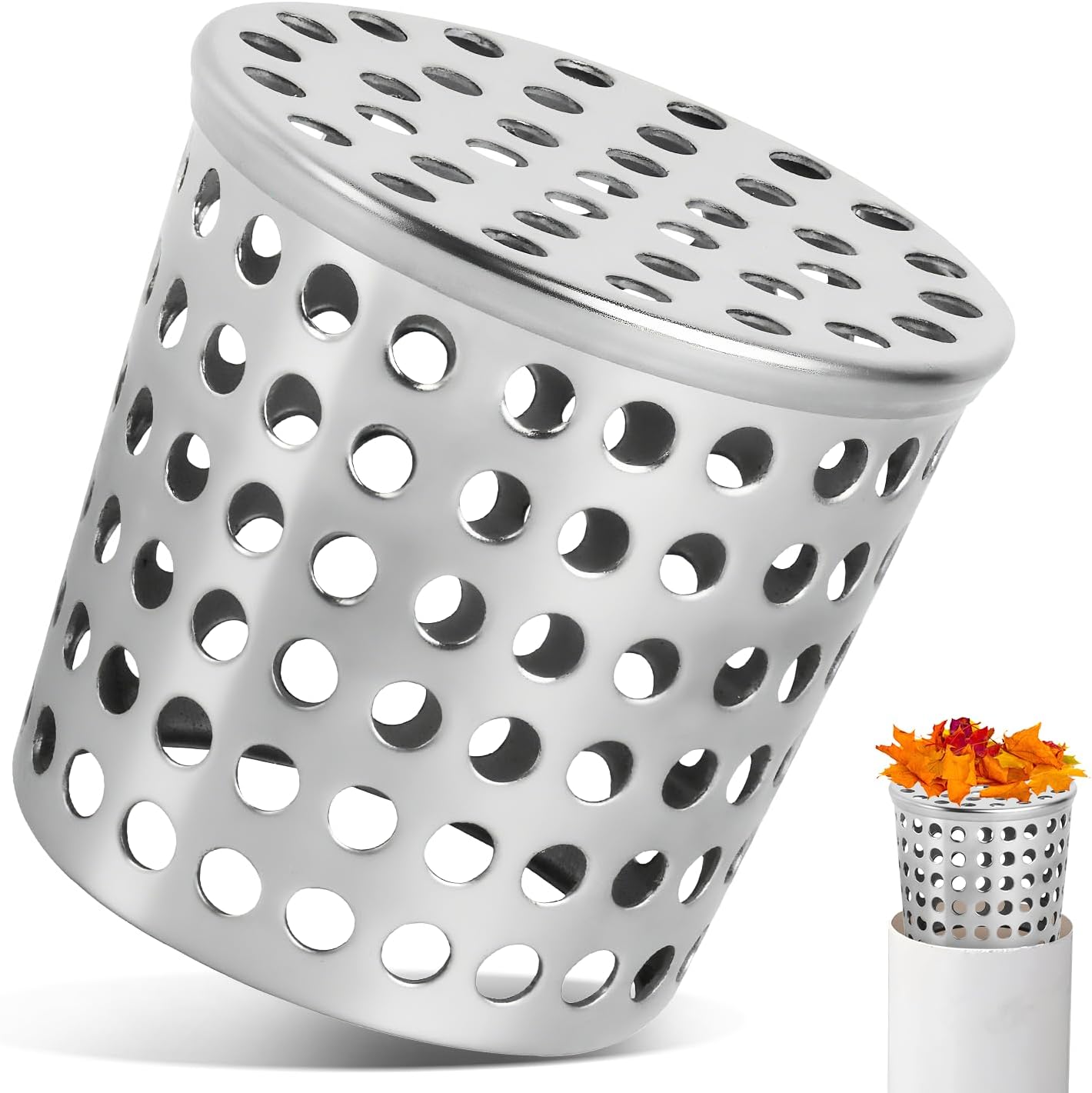 Crapaudine De Gouttière Grille Gouttière Anti Feuilles Filtre De Descentes En Acier Inoxydable Filtre Anti Blocage De Toit Maille Protections Pour Maison Avant-toit Fossé Égout
