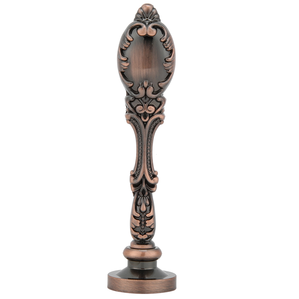 Vintage Europäisches Wachssiegel Mit Elegantem Metallgriff Zum Verschließen Von Briefumschlägen (rotes Kupfer)