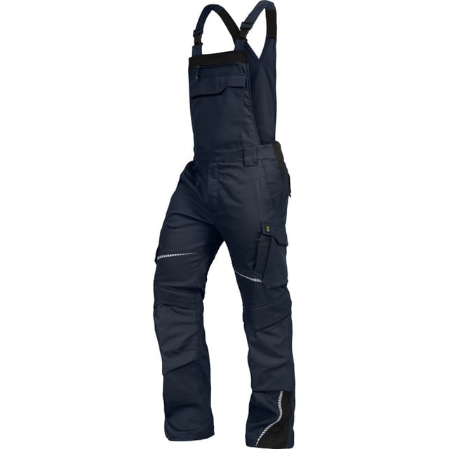 Leibwächter - Latzhose Flex-line Flexl30 Gr. 50 Marine/schwarz