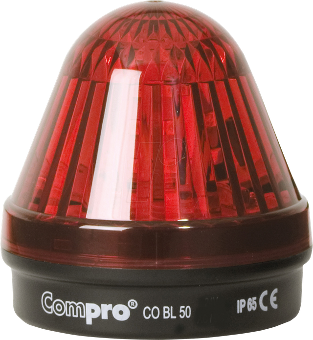 Signalleuchte Led Blitzleuchte Bl50 15f Co/bl/50/r/024/15f Rot Dauerlicht, Blitzlicht, Rundu - Compro