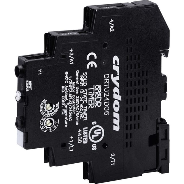 Halbleiterrelais Drtc24d06 6 A Schaltspannung (max.): 280 V/ac Nullspannungsschaltend 1 St. - Crydom