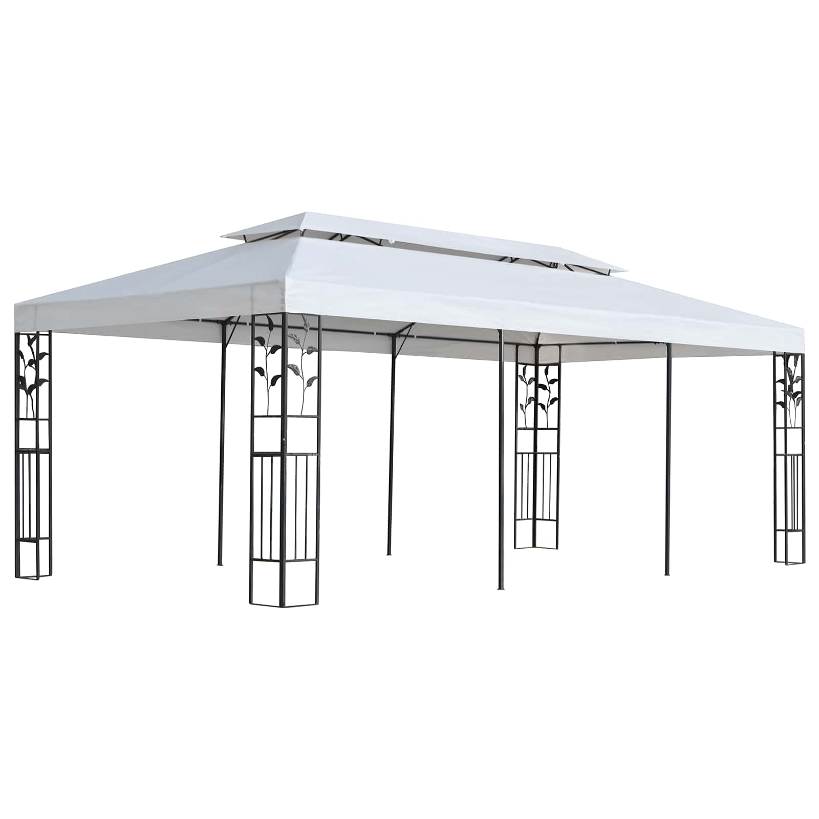 Pavillon-stoff Weiß 300 X 600 Cm Polyester Vidaxl