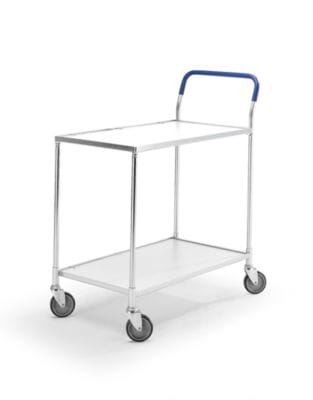 Kongamek Tischwagen Ohne Bremse In Weiss Mit 850x435mm Ladefläche