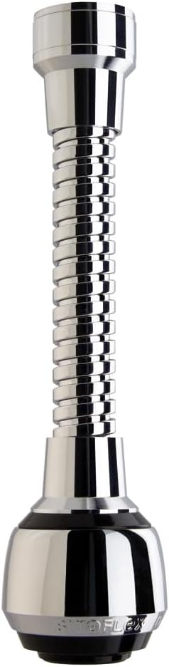 2510/s Milady Messing-luftsprudler, Flexibel, Hergestellt In Italien, Duschkopf-luftsprudler Aus Schwarzem Chrom, Küchenarmatur-luftsprudler, Küchenarmaturen