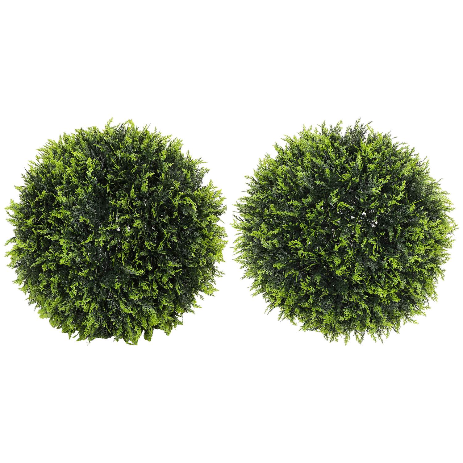 2er-set Künstlicher Zeder, 45 Cm Zimmerpflanze, Kunstpflanze, Dekopflanze, Dekorative Pflanzen Für Zuhause, Büro, Flur, Garten, Grün