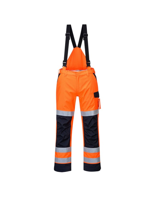 Mehrzweck-regenhose Mit Elektrischem Bogen Orange/marine L - Fr(46-48) - Uk(36-38)