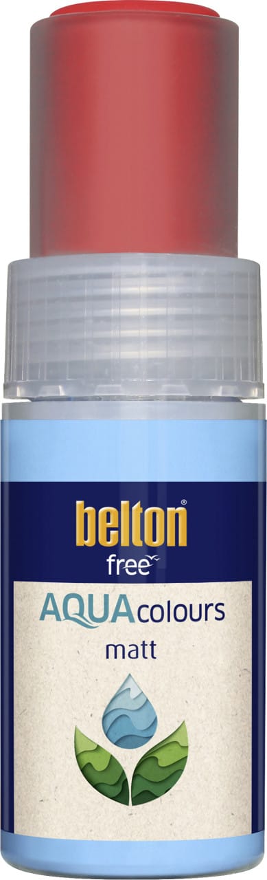 Free Lackstift 9 Ml Feuerrot Matt Ral 3000 Lack Korrekturstift - Belton