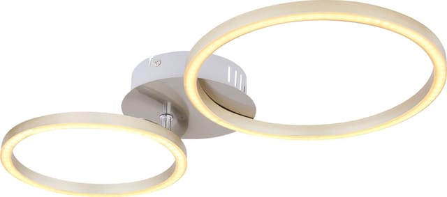 Globo Lighting Led Deckenleuchte Kendy 2-flammig 24w Deckenleuchte
