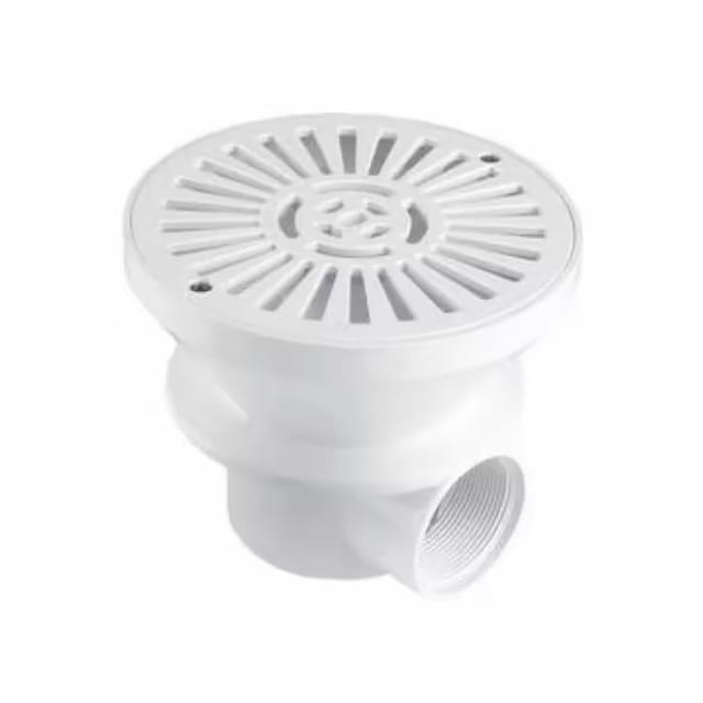 Weißes Rundes Waschbecken. 2''