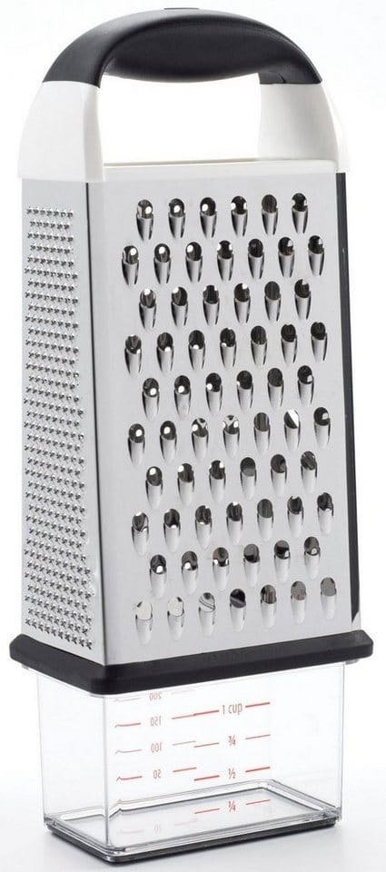 4-seitige Reibe Mit Behälter - Oxo - 1057961