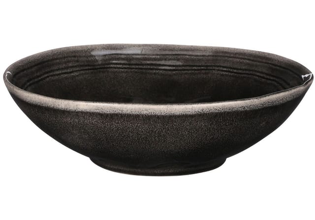 Mica Decorations - Mica Schale Tabo Schwarz, Ø 30,5 Cm X 9 Cm Deko-accessoires