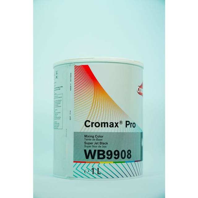 Cromax Wb9908 Pro Base Matt Farbmischung 1 Liter Super Jet Bi