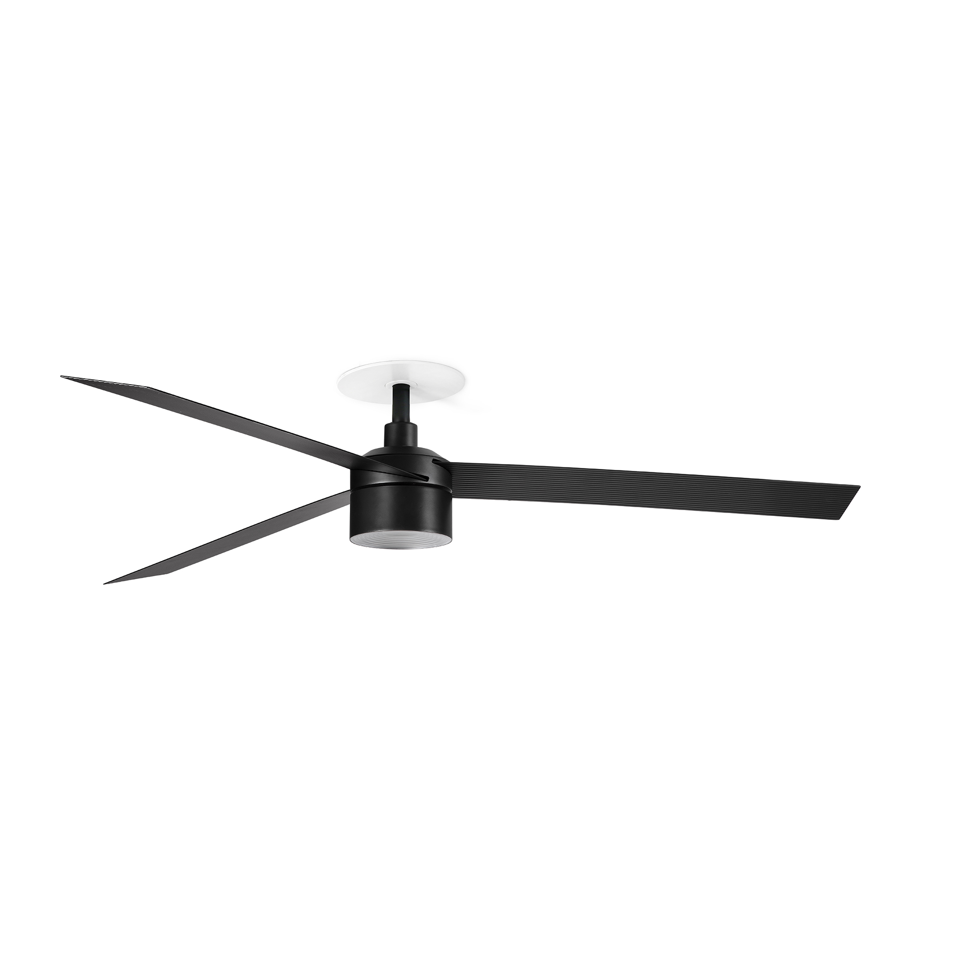 Cruiser Recessed Tek L Ventilatore Nero 3000k
