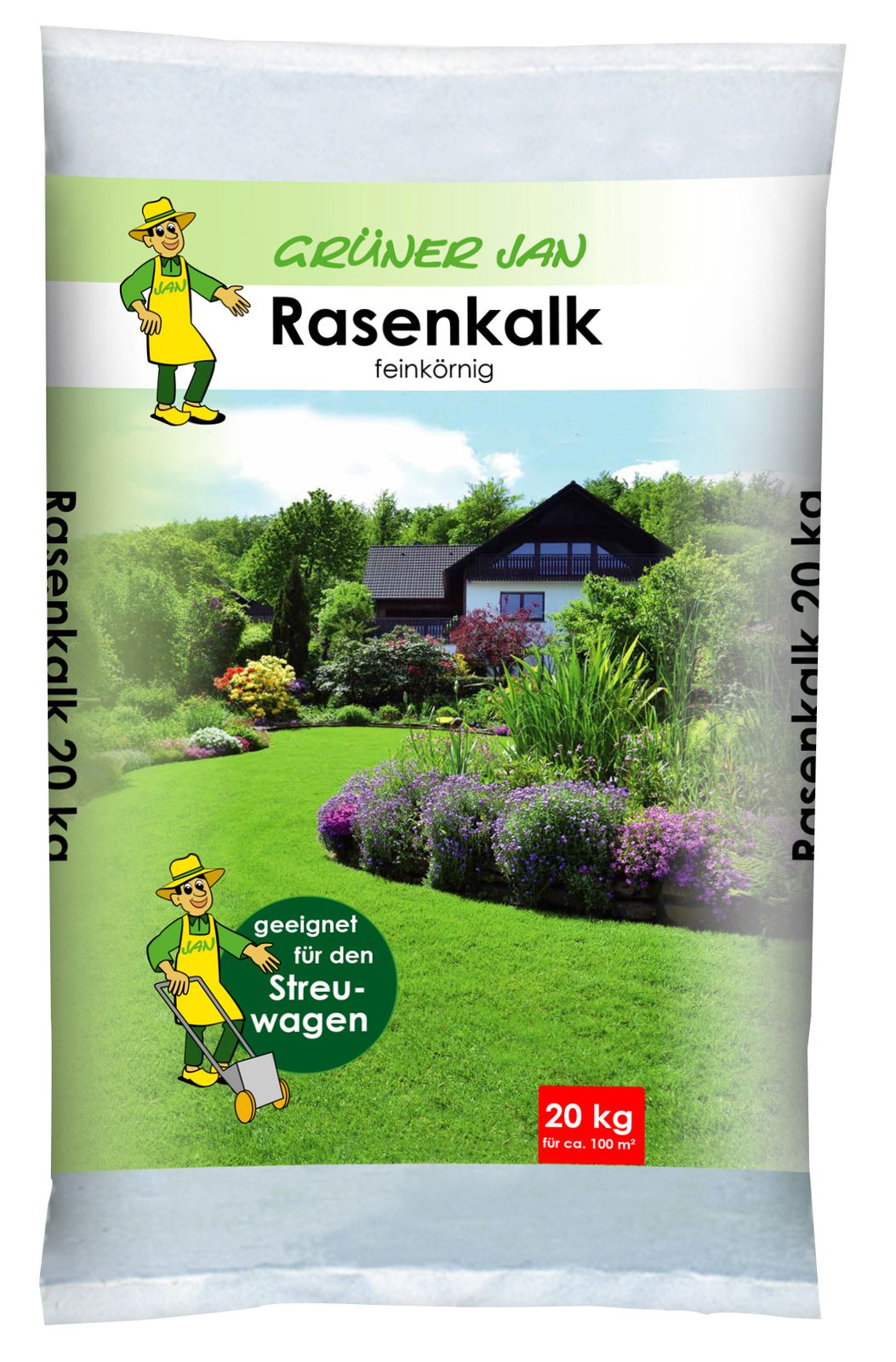 Grüner Jan Rasenkalk 20 Kg