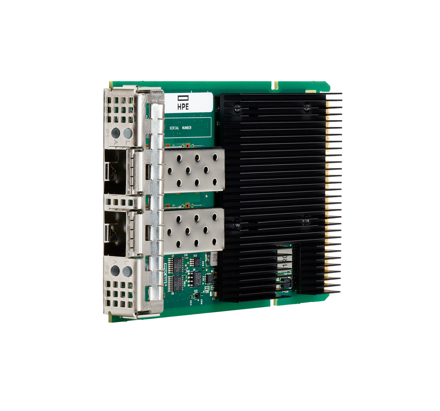 Hpe Broadcom Bcm57414 Ethernet 10/25gb 2-port Sfp28 Ocp3 Eingebaut Ethernet / Fiber 25000 Mbit/s