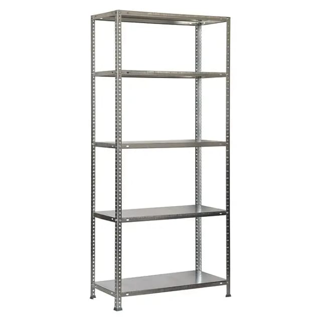 Simonrack Galvanisierte Regal Silber 5 Regale 1800x800mm