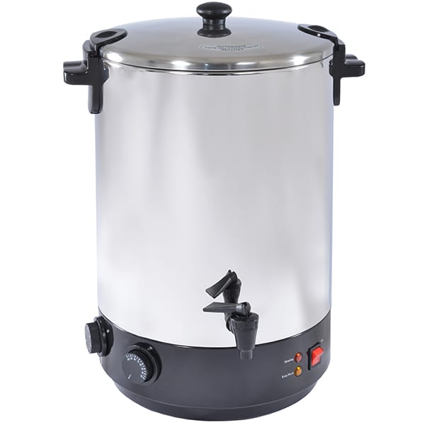 Kitchenchef - Elektrosterilisator Aus Edelstahl Mit Wasserhahn Und Timer 28l 2500w - Kitchen Chef - Zj-280td