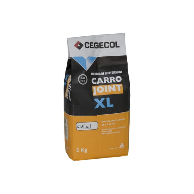 Cegecol Carrojoint Xl Fugenmörtel - Anthrazit - Breite Fugen - 5kg - 582855