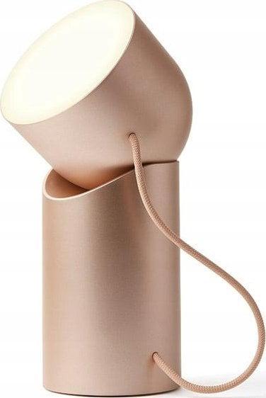 Lexon Orbe Tragbare Led-lampe Gold Modernes Design