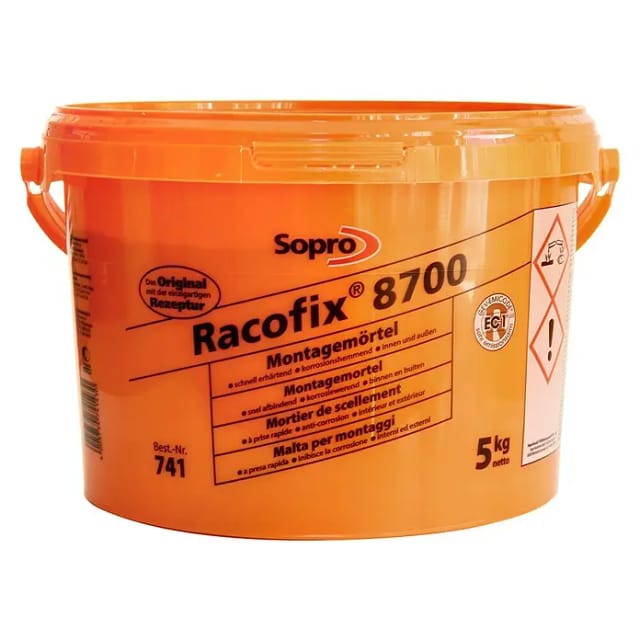 Racofix 8700 Schnellmontagemörtel, 5kg