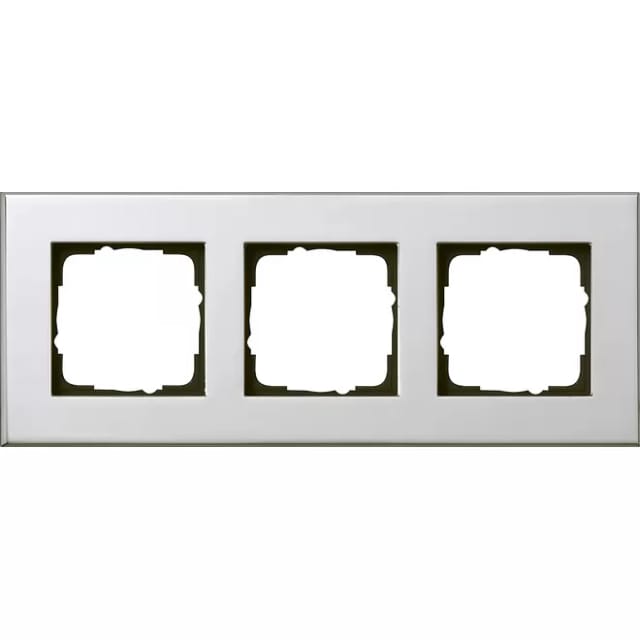 Gira Abdeckrahmen 3f Gira Esprit Chrom [021310], 0213 10