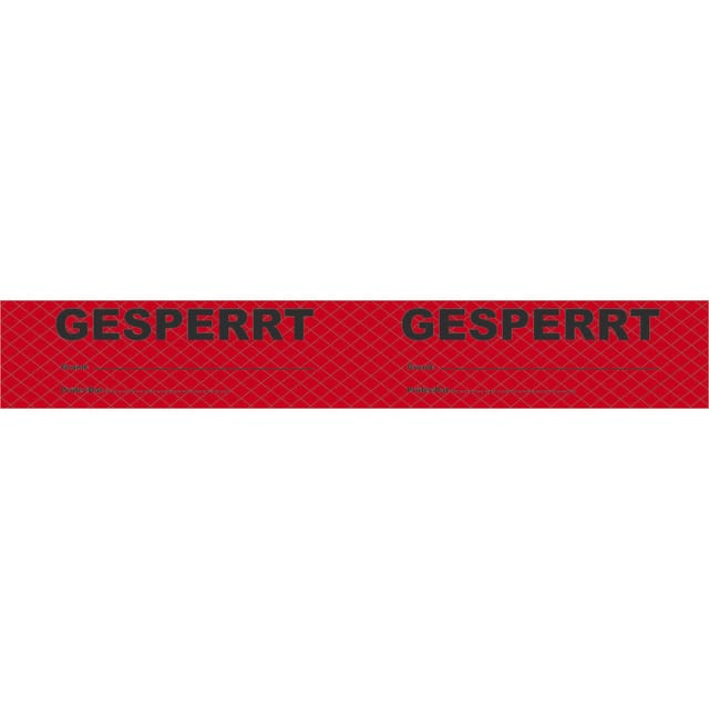 Esd-klebeband 66 M Rot, Schwarz (l X B) 66 M X 50 Mm C-101 753-r - Bjz