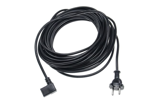 Vhbw Stromkabel Kompatibel Mit Kirby G3, G4, G10 Sentria, G5, G6, G7 Ultimate, G8 Diamond Staubsauger - 15 M Kabel, Anschlusskabel