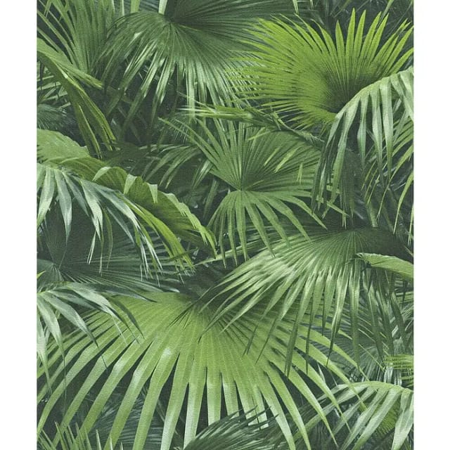 Vliestapete 524901 Crispy Paper Floral Grün 10,05 X 0,53 M Tapeten - Rasch