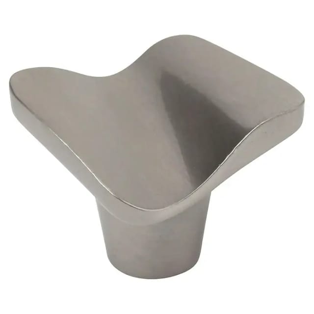 Schachtel Mit 10 Zamak-knöpfen 32x32 Nickel Matt Gebürstet Ref 7-749 22