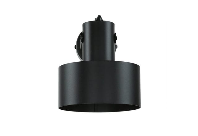 Licht-erlebnisse - Wandspot Schwarz E27 Metall Industrie Design Wandlampe Küche Arbeitszimmer