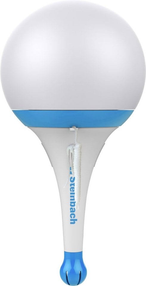 Steinbach Solarleuchte Mit Funkthermometer Blau Funkthermometer