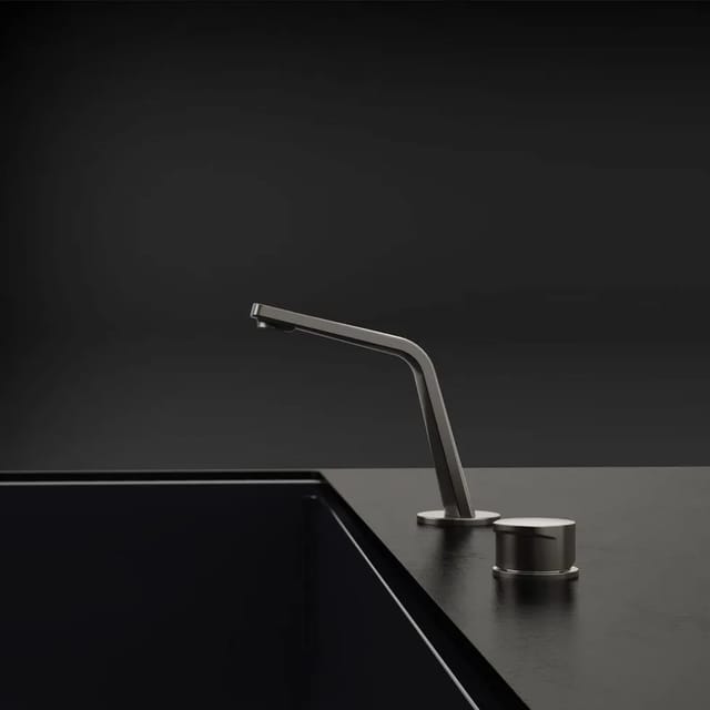 Waschtischarmatur Bernstein Xelo-flex 160 Gunmetal