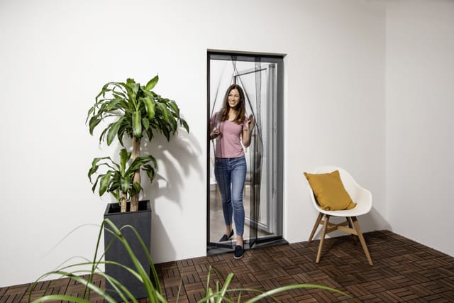 Primaster - Fliegenschutzvorhang 95x220cm Fliegenschutzgitter Insektenschutzgitter