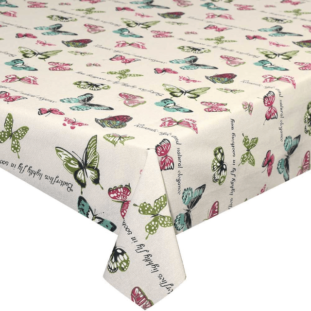 Tischdecke 140x180 Cm Aus Beiger Baumwolle