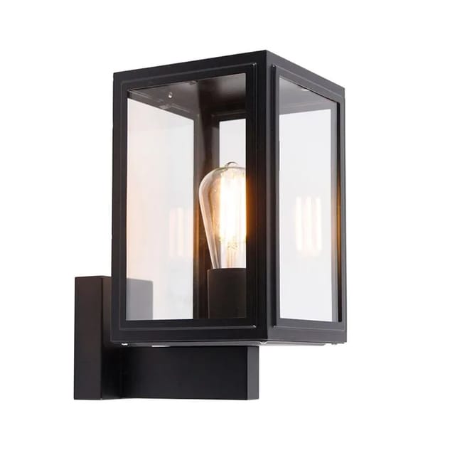 Land Wandleuchte Schwarz Ip44 - Sutton Up