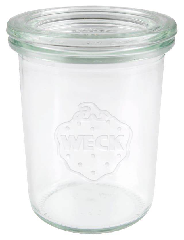 Sturzglas Inhalt 160 Ml, Einmach Glas Mit Glasdeckel, 12 Stück - Weck