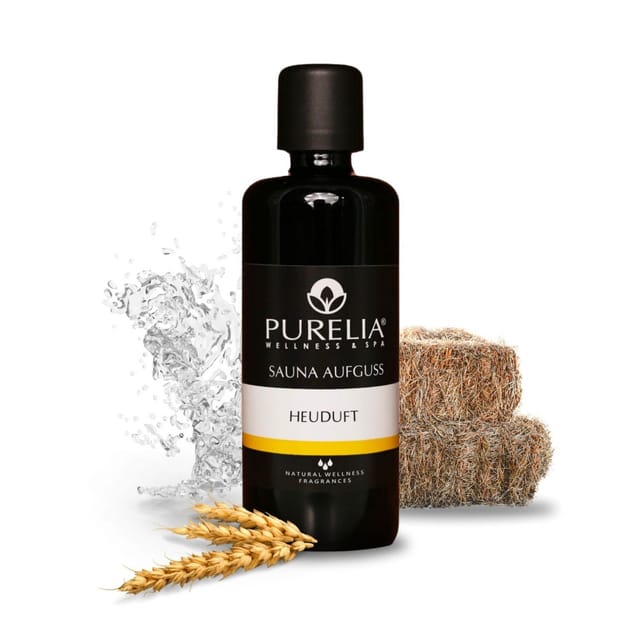 Saunaaufguss Konzentrat Heuduft 100 Ml Natürlicher Sauna-aufguss - Reine Ätherische Öle - Purelia