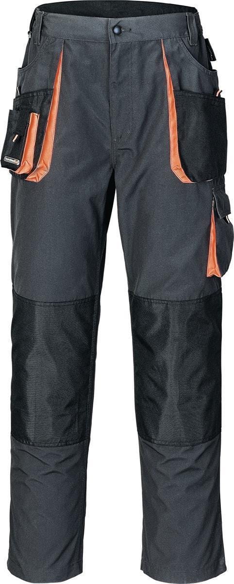 Herrenhose Größe 46 Dunkelgrau/schwarz/orange