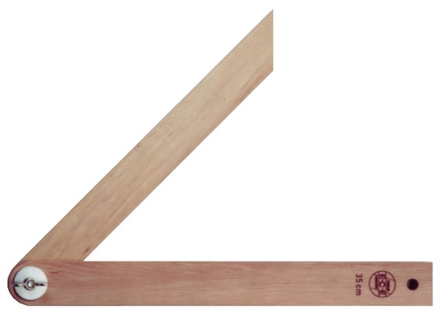 Ece - Schmiege Schienenlänge 350 Mm Weißbuche Mit Flügelmutter
