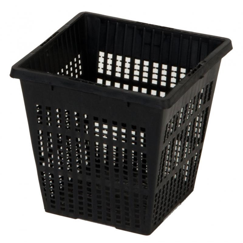 Velda Pflanzkorb Plantmand Kunststoff Schwarz Eckig 11 X 11 Cm 141002