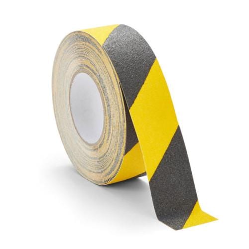 Tarifold - Antirutsch-klebeband Rolle 50mmx18,3m Schwarz/gelb 197604