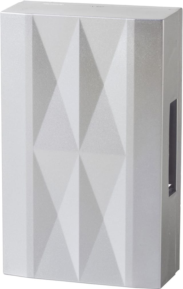 Zwei-o. Dreiklang-gong Icaro Silber 168x105x45 Mm Lautstärke Ca. 85 Db - Heidemann