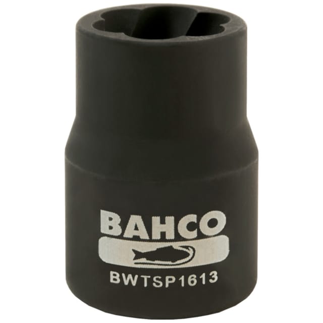 Bahco 1/2 Spezial Steckschlüssel-einsatz Zum Lösen Defekter Muttern Oder Schraubköpfe, 22 Mm