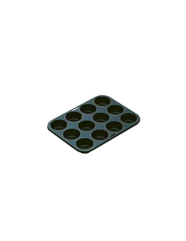 Plaque 12 Muffins - Moka - Ibili