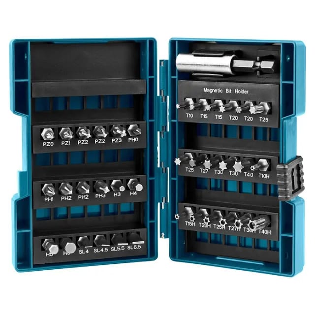 B-28606 B-28606 Bit-set 37teilig 1' (25 Mm) Inkl. Bithalter - Makita