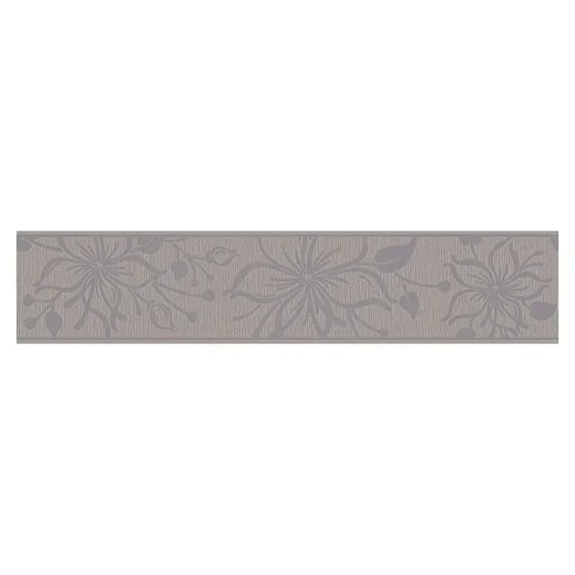 A.s.creations - A.s. Creation Only Borders 11 346674 Vliesbordüre Blumenoptik 5.00 X 0.13 M Braun Tapete