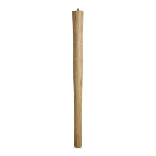 Tischbein Eiche Massiv Ø 60/40 Mm Höhe 710 Mm