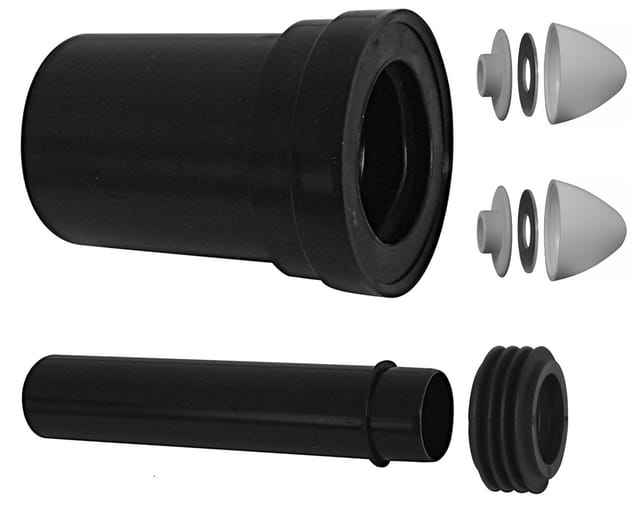 Asw - Stedo Wand-wc Anschluss-set 180 Mm Mit Dichtung Dn 100